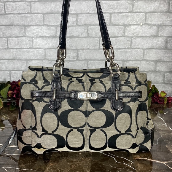 Coach Handbags - Coach Carry-All Satchel/Shoulder Bag